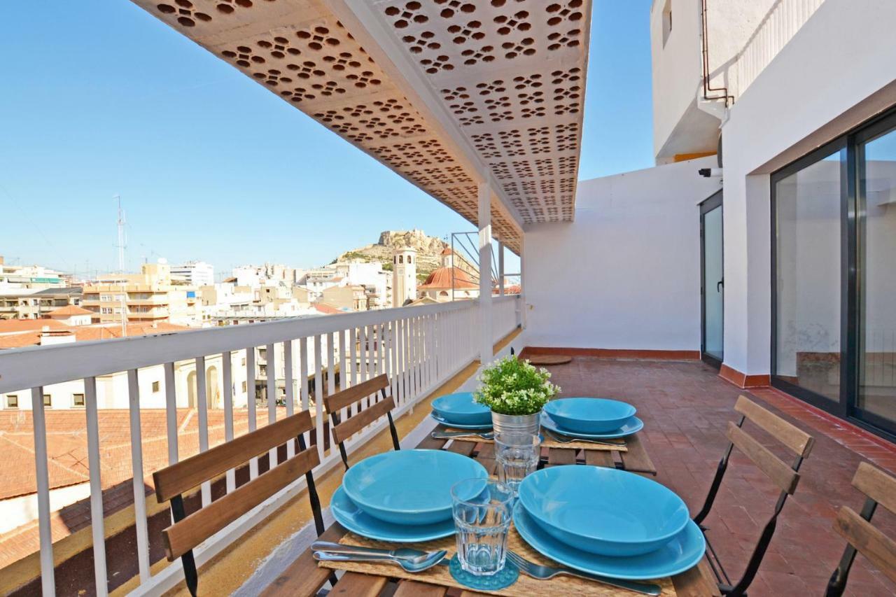Apartmán Atico Colon 21 Alicante Exteriér fotografie